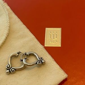 James Avery Scroll Earrings